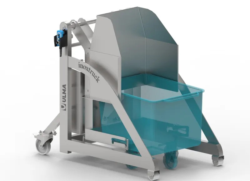 Electro-Manual Tipper for Eurobins Electro-Manual Tipper for Eurobins
